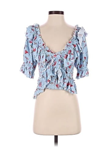 Free People Short Sleeve Blouse (view 1)