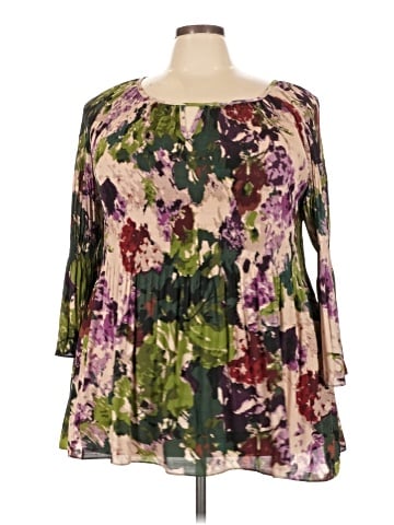 Avenue Long Sleeve Blouse (view 1)