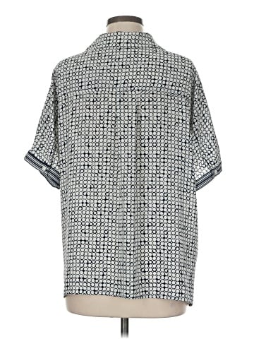 Max Studio Short Sleeve Blouse (view 2)