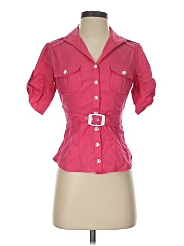 Bebe Short Sleeve Blouse (view 1)