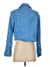 Aqua 100% Polyester Tweed Blue Blazer Size S - photo 2