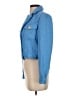 Aqua 100% Polyester Tweed Blue Blazer Size S - photo 5