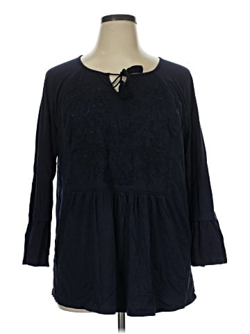 J.Jill 3/4 Sleeve Blouse (view 1)