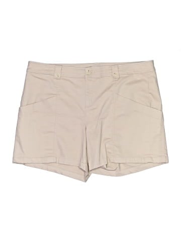 Liz Claiborne Khaki Shorts (view 1)