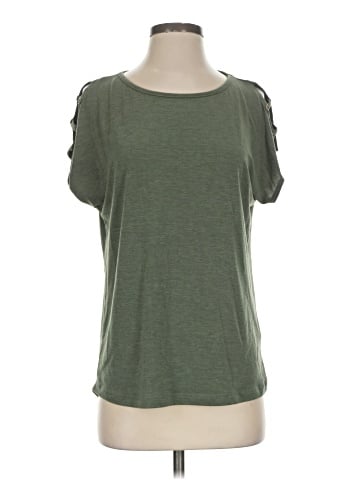 Pink Clover Short Sleeve T-Shirt (view 1)