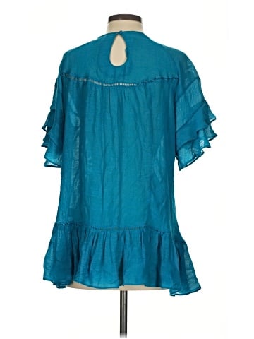 Umgee Short Sleeve Blouse (view 2)