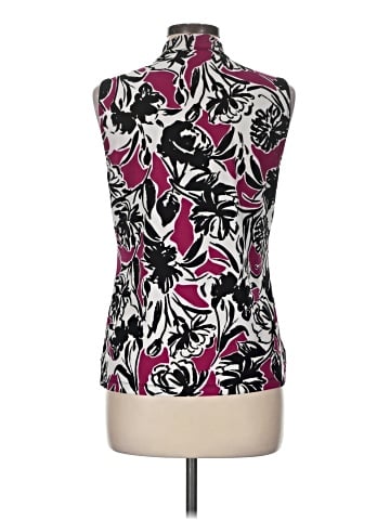 Black Label by Evan Picone Sleeveless Blouse (view 2)