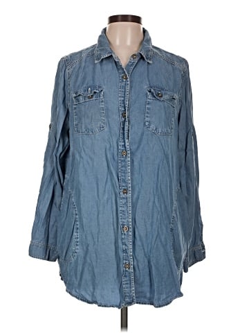Stella Carakasi 3/4 Sleeve Button-Down Shirt (view 1)