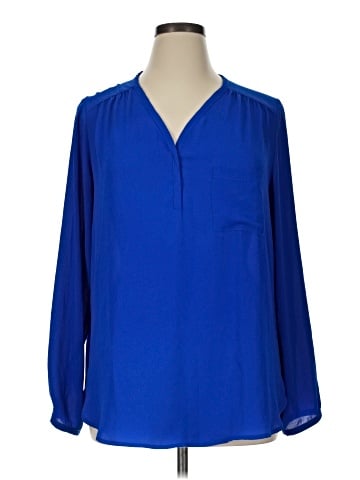 Pleione Long Sleeve Blouse (view 1)