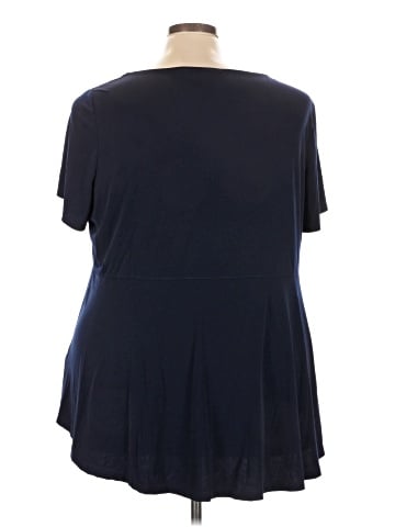 Susan Graver Short Sleeve T-Shirt (view 2)