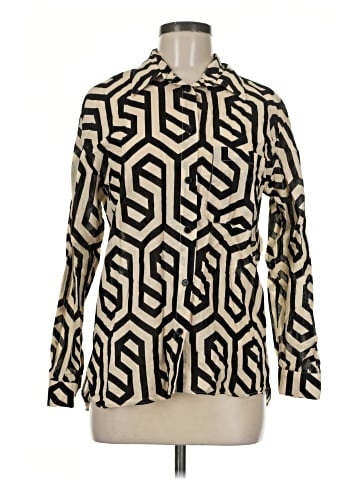 Zara Long Sleeve Button-Down Shirt (view 1)