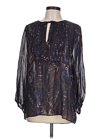 Joie 3/4 Sleeve Silk Top (view 1)