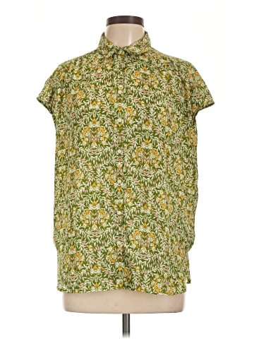 Ann Taylor LOFT Outlet Sleeveless Button-Down Shirt (view 1)