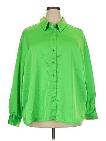 ELOQUII 3/4 Sleeve Blouse (view 1)