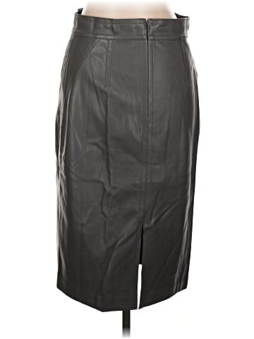 Ann Taylor Faux Leather Skirt (view 2)