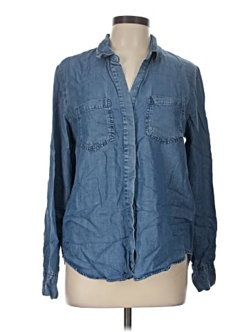 Velvet Heart Long Sleeve Button-Down Shirt (view 1)