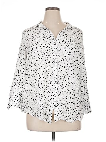 Velvet Heart 3/4 Sleeve Blouse (view 1)