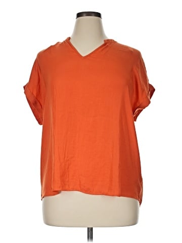RACHEL Rachel Roy Short Sleeve Top (view 1)