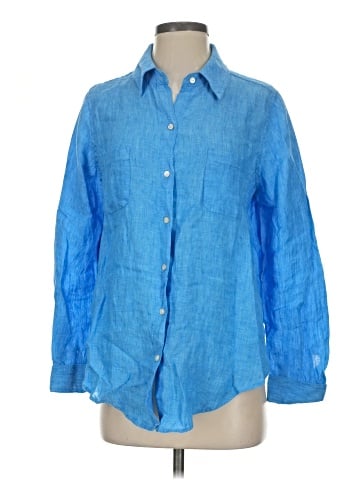 Lilly Pulitzer 3/4 Sleeve Button-Down Shirt (view 1)