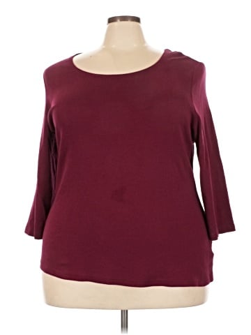 Karen Scott 3/4 Sleeve T-Shirt (view 1)