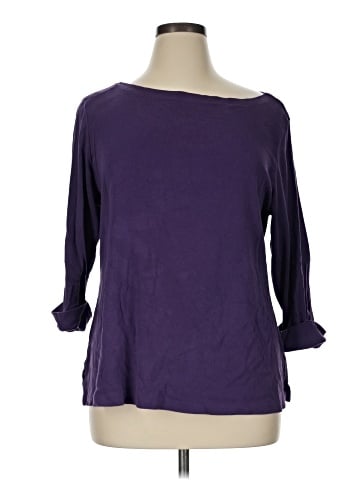 Karen Scott 3/4 Sleeve T-Shirt (view 1)