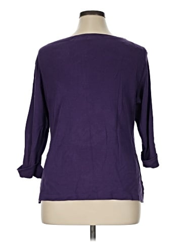Karen Scott 3/4 Sleeve T-Shirt (view 2)