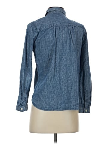 Ann Taylor LOFT Long Sleeve Button-Down Shirt (view 2)
