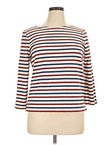 J.Crew 3/4 Sleeve T-Shirt (view 1)