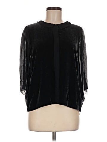 Wrap 3/4 Sleeve Blouse (view 1)