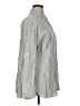 Max Studio Stripes Silver Long Sleeve Blouse Size XL - photo 4
