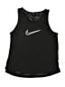 Nike 100% Polyester Black Active Tank Size M (kids) - photo 1