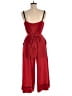 As U Wish Solid Red Jumpsuit Size M - photo 2