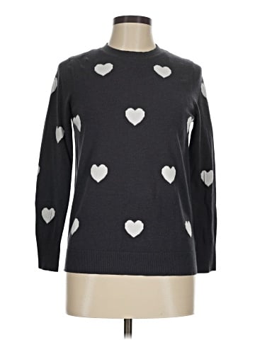 Pink Clover Pullover Sweater (view 1)