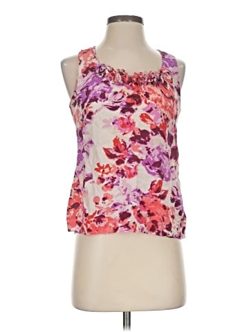 Halogen Sleeveless Silk Top (view 1)