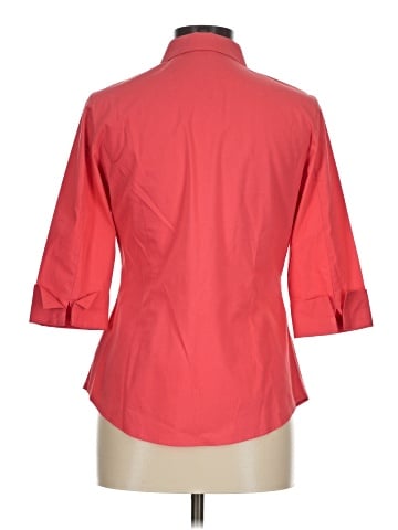 Worthington 3/4 Sleeve Button-Down Shirt (view 2)