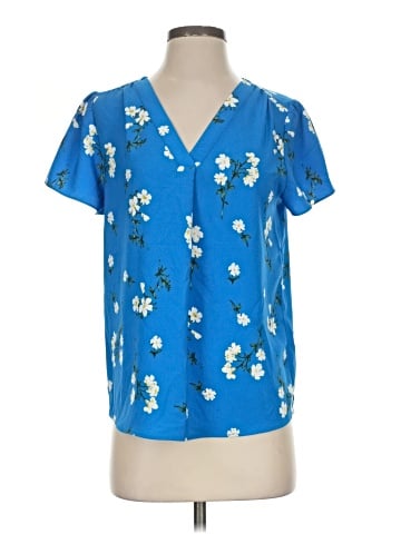 Hilary Radley Short Sleeve Blouse (view 1)
