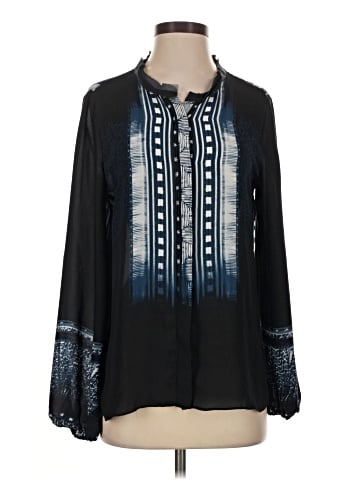 Joan Vass New York Long Sleeve Blouse (view 1)
