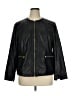 Chico's 100% Polyurethane Black Jacket Size XL (3) - photo 1