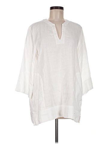 Lands' End 3/4 Sleeve Blouse (view 1)