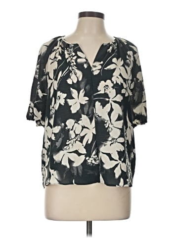 Simply Vera Vera Wang Short Sleeve Blouse (view 1)