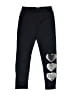 Btween Hearts Black Sweatpants Size 7 - photo 1