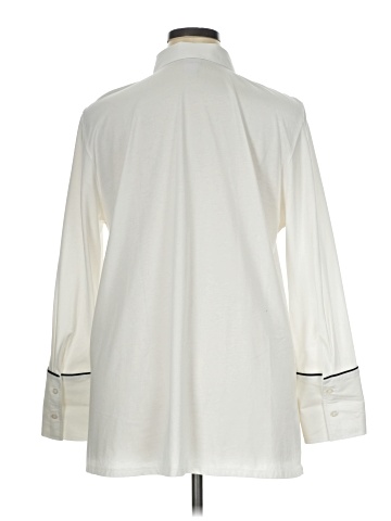 Chico's Long Sleeve Button-Down Shirt (view 2)
