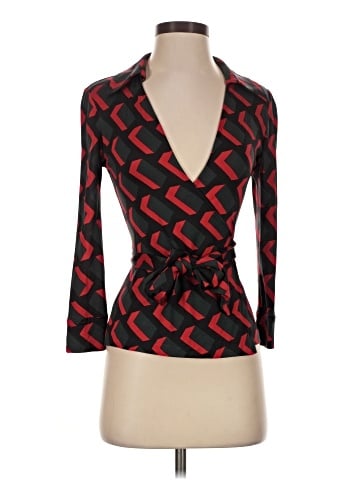 Diane von Furstenberg 3/4 Sleeve Top (view 1)
