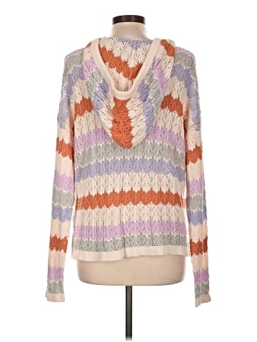 Hem & Thread Pullover Sweater (view 2)