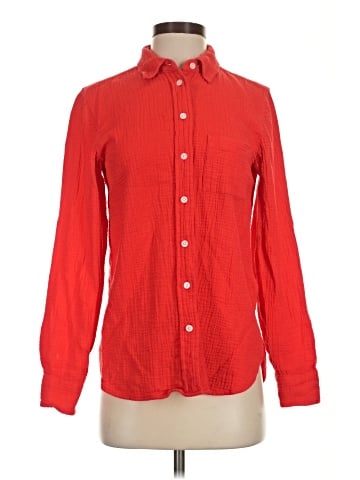 J.Crew Factory Store Long Sleeve Button-Down Shirt (view 1)