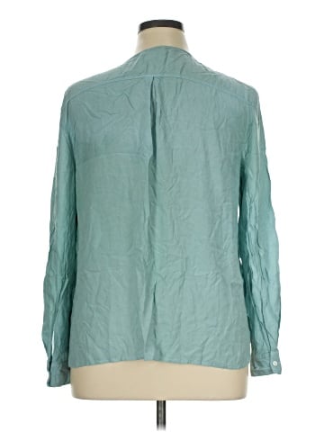 Ann Taylor LOFT Outlet Long Sleeve Blouse (view 2)