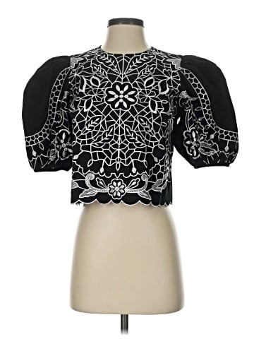 Express 3/4 Sleeve Blouse (view 1)