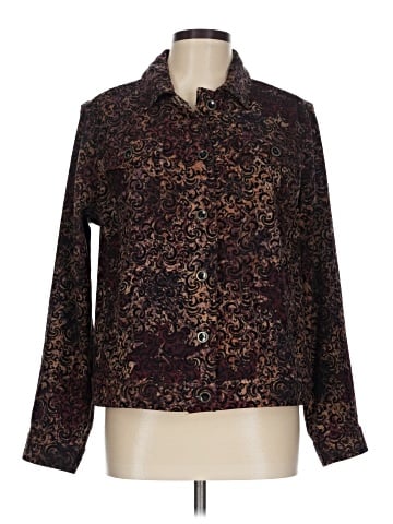 Christopher & Banks Long Sleeve Blouse (view 1)