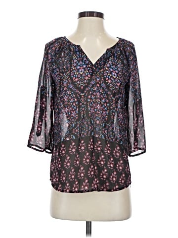 Fun2Fun 3/4 Sleeve Blouse (view 1)