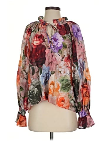 Alice + Olivia Long Sleeve Blouse (view 1)